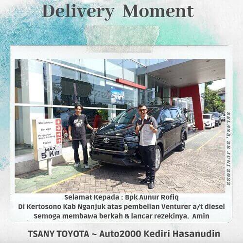Serah Terima Sales TSANY Dealer Toyota Kediri (1)
